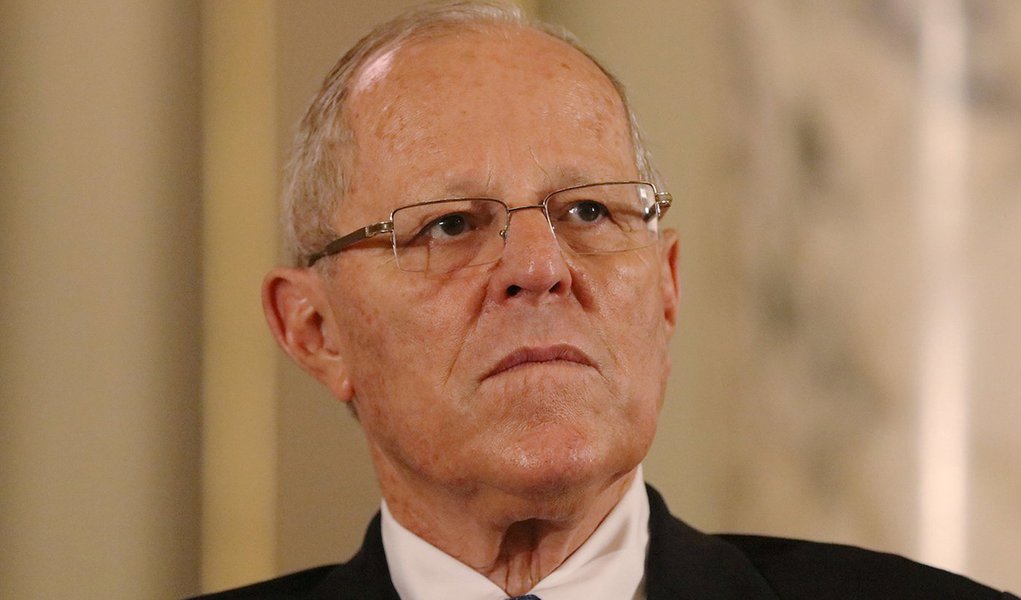 Presidente do Peru, Pedro Pablo Kuczynski, durante reunião em Lima 06/02/2018 REUTERS/Guadalupe Pardo (Foto: Paulo Emílio) Presidente do Peru, Pedro Pablo Kuczynski, durante reunião em Lima 06/02/2018 REUTERS/Guadalupe Pardo