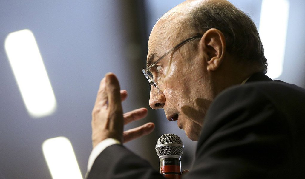 Brasília - O ministro da Fazenda, Henrique Meirelles durante o lançamento do Relatório Econômico da OCDE de 2018 sobre o Brasil (Marcelo Camargo/Agência Brasil) (Foto: Gisele Federicce) Brasília - O ministro da Fazenda, Henrique Meirelles durante o lançamento do Relatório Econômico da OCDE de 2018 sobre o Brasil (Marcelo Camargo/Agência Brasil)