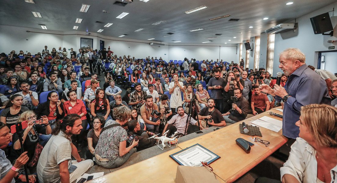 Lula visita o Instituto Federal Farroupilha, campus São Vicente do Sul. Foto Ricardo Stukert (Foto: Aquiles Lins) Lula visita o Instituto Federal Farroupilha, campus São Vicente do Sul. Foto Ricardo Stukert