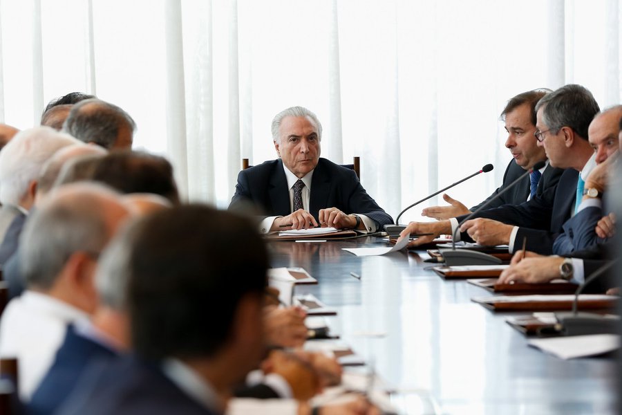(Brasília - DF, 19/02/2018) Reunião do Conselho da República e do Conselho de Defesa Nacional. Fotos: Marcos Corrêa/PR (Foto: Reginaldo Lopes) (Brasília - DF, 19/02/2018) Reunião do Conselho da República e do Conselho de Defesa Nacional. Fotos: Marcos Corrêa/PR