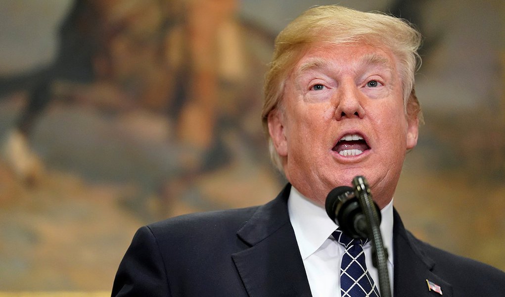 Presidente dos Estados Unidos, Donald Trump, na Casa Branca 12/01/2018 REUTERS/Joshua Roberts (Foto: Charles Nisz) Presidente dos Estados Unidos, Donald Trump, na Casa Branca 12/01/2018 REUTERS/Joshua Roberts