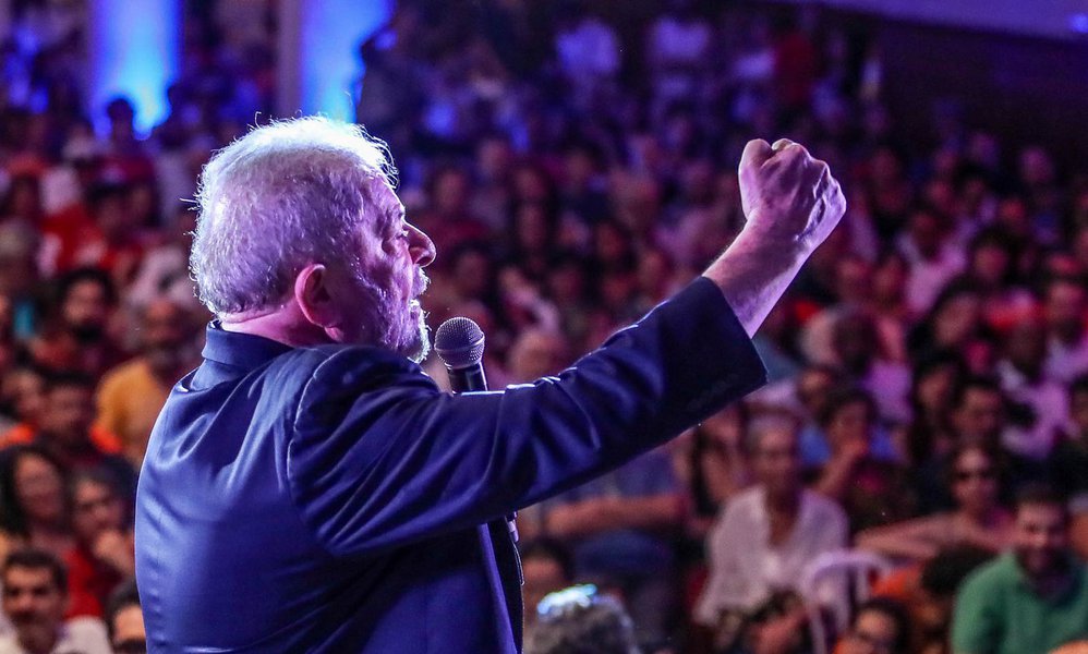 São Paulo 18 01 2018 O ex presidente Lula participa de Ato com artistas e intelectuais em São Paulo Foto: Ricardo Stuckert (Foto: Wanderley Guilherme dos Santos) São Paulo 18 01 2018 O ex presidente Lula participa de Ato com artistas e intelectuais em São Paulo Foto: Ricardo Stuckert