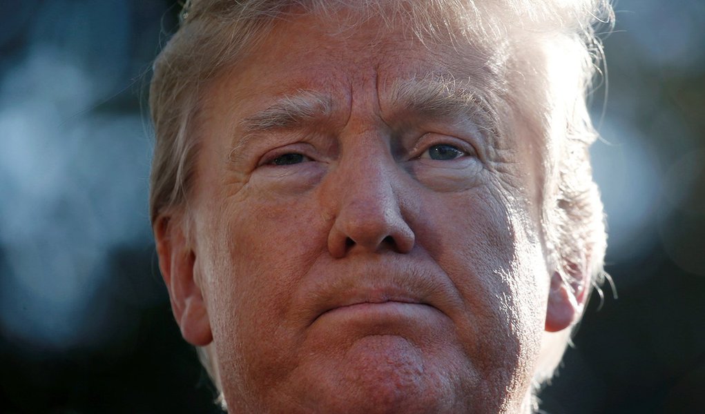 Presidente dos Estados Unidos, Donald Trump, na Casa Branca, em Washington 13/03/2018 REUTERS/Leah Millis (Foto: Leonardo Attuch) Presidente dos Estados Unidos, Donald Trump, na Casa Branca, em Washington 13/03/2018 REUTERS/Leah Millis