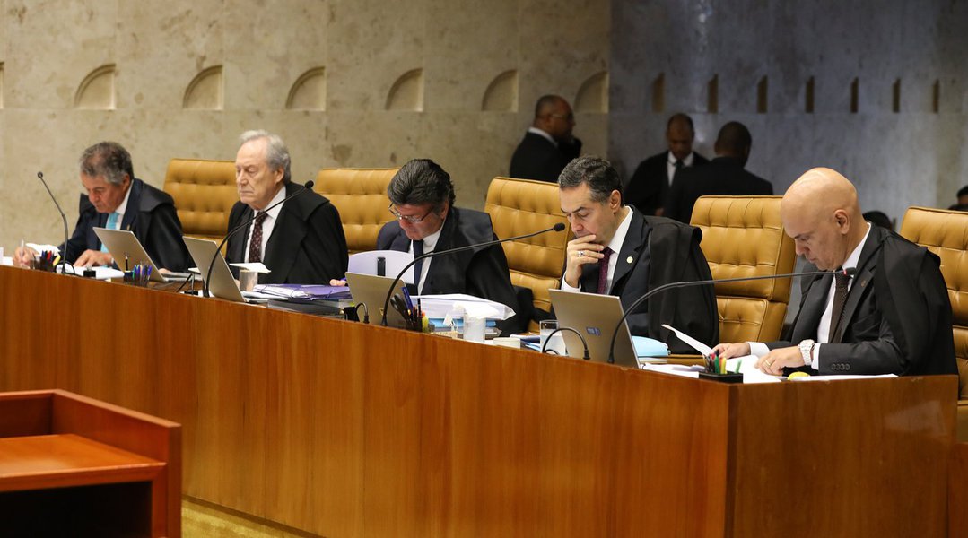 Brasília- DF. 04-04-2018- Sessão do STF que vai discutir e votar o HC do ex-presidente Lula. Foto Lula Marques/Liderança do PT na câmara. (Foto: Wadih Damous) Brasília- DF. 04-04-2018- Sessão do STF que vai discutir e votar o HC do ex-presidente Lula. Foto Lula Marques/Liderança do PT na câmara.