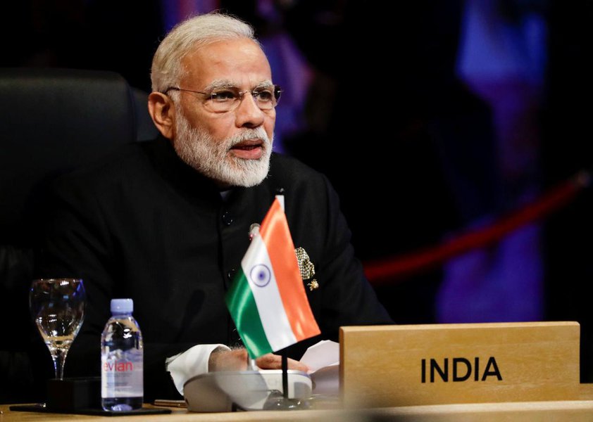 India's Prime Minister Narendra Modi participates in the opening session of the 15th ASEAN-India Summit at the Philippine International Convention Center in Manila, Philippines, November 14, 2017 Reuters/Ezra Acayan/Pool (Foto: Leonardo Lucena) India's Prime Minister Narendra Modi participates in the opening session of the 15th ASEAN-India Summit at the Philippine International Convention Center in Manila, Philippines, November 14, 2017 Reuters/Ezra Acayan/Pool