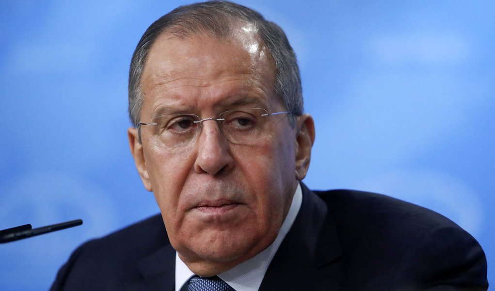 Ministro das Relações Exteriores da Rússia, Sergei Lavrov, durante coletiva de imprensa em Moscou 15/01/2018 REUTERS/Sergei Karpukhin (Foto: Paulo Emílio) Ministro das Relações Exteriores da Rússia, Sergei Lavrov, durante coletiva de imprensa em Moscou 15/01/2018 REUTERS/Sergei Karpukhin