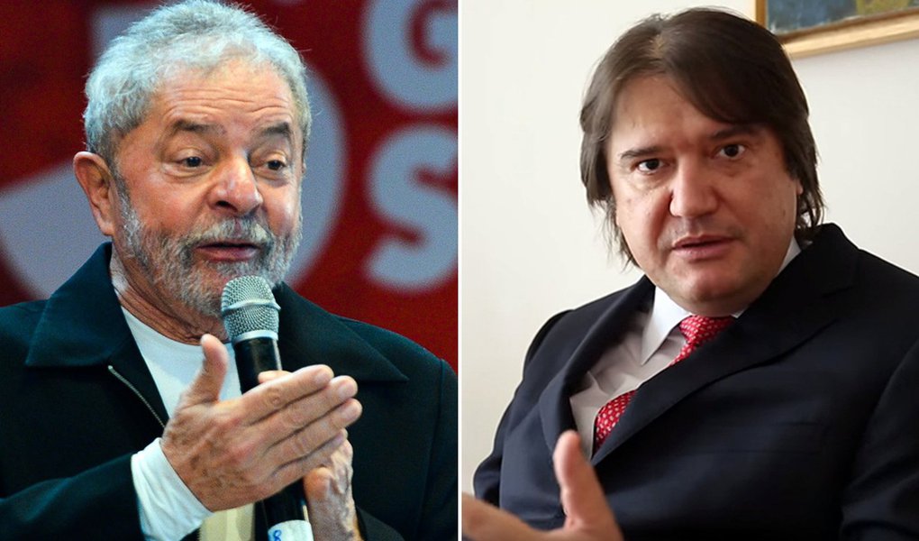 Pedro Serrano e Lula (Foto: Aquiles Lins) Pedro Serrano e Lula