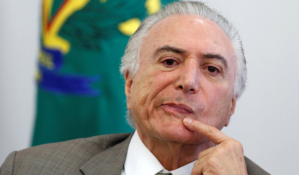 O presidente brasileiro Michel Temer durante evento no Palácio do Planalto, em Brasília 20/12/2017 REUTERS/Adriano Machado (Foto: Esmael Morais) O presidente brasileiro Michel Temer durante evento no Palácio do Planalto, em Brasília 20/12/2017 REUTERS/Adriano Machado