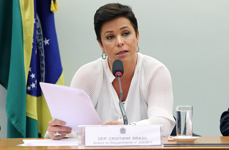 Cristiane Brasil (Foto: Paulo Emílio) Cristiane Brasil