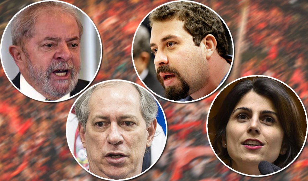 lula ciro boulos manuela (Foto: Rodolfo Alves Pereira) lula ciro boulos manuela