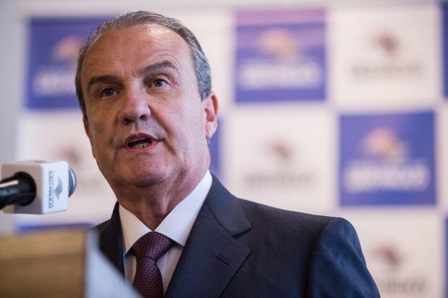 O Governador de São Paulo, participou da cerimônia de posse do Secretário de Segurança Mágino Alves Barbosa 17/05/2016 - São Paulo - Foto: Eduardo Saraiva/A2IMG (Foto: Charles Nisz) O Governador de São Paulo, participou da cerimônia de posse do Secretário de Segurança Mágino Alves Barbosa 17/05/2016 - São Paulo - Foto: Eduardo Saraiva/A2IMG