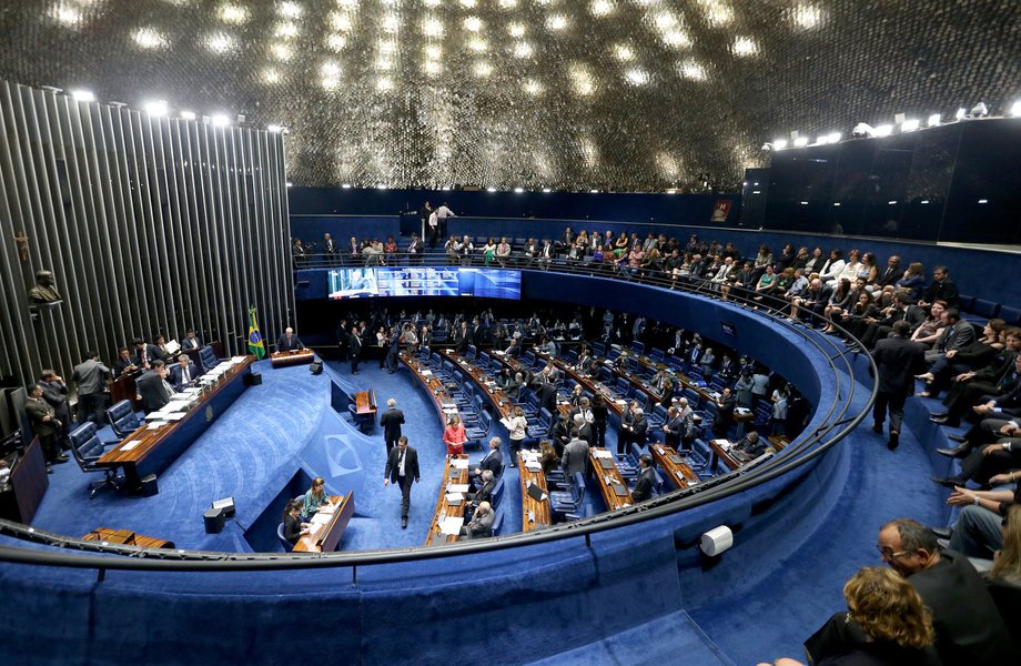Plenário do Senado (Foto: Aquiles Lins) Plenário do Senado