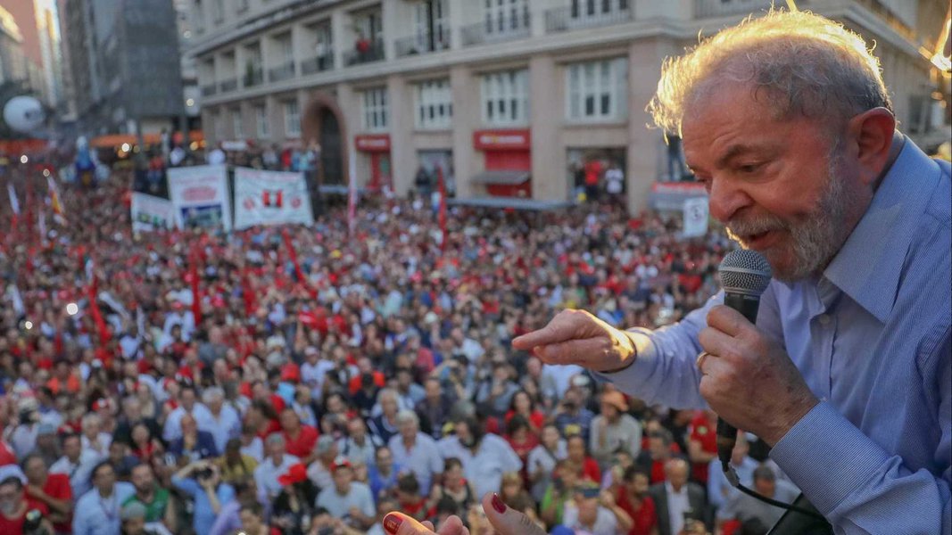 Lula em Porto Alegre (Foto: Luciana Oliveira) Lula em Porto Alegre