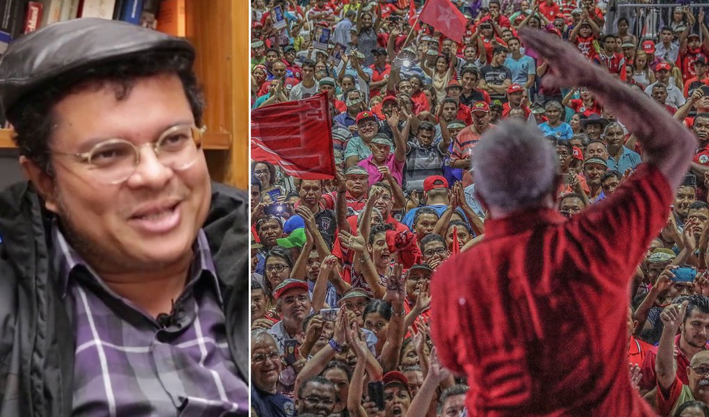 Lincoln Secco e Lula (Foto: Aquiles Lins) Lincoln Secco e Lula