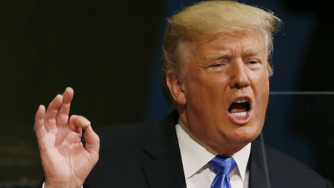 Trump faz discurso na ONU 19/9/2017 REUTERS/Shannon Stapleton (Foto: Giuliana Miranda) Trump faz discurso na ONU 19/9/2017 REUTERS/Shannon Stapleton