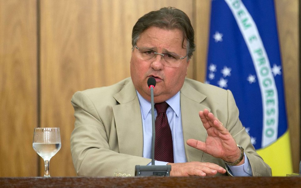 Bras�lia - Ministro da Secretaria de Governo, Geddel Vieira Lima durante coletiva sobre a reuni�o dos l�deres com o presidente interino, Michel Temer (Fabio Rodrigues Pozzebom/Ag�ncia Brasil) (Foto: Giuliana Miranda) Bras�lia - Ministro da Secretaria de Governo, Geddel Vieira Lima durante coletiva sobre a reuni�o dos l�deres com o presidente interino, Michel Temer (Fabio Rodrigues Pozzebom/Ag�ncia Brasil)