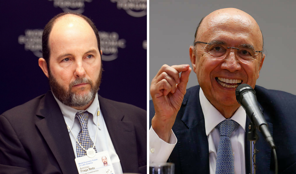 Armínio Fraga e Henrique Meirelles (Foto: Giuliana Miranda) Armínio Fraga e Henrique Meirelles