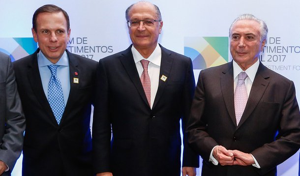 temer doria alckmin (Foto: Chico Macena) temer doria alckmin