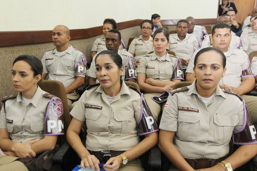 Primeiro Encontro da Operação Ronda Maria da Penha (Foto: Romulo Faro) Primeiro Encontro da Operação Ronda Maria da Penha