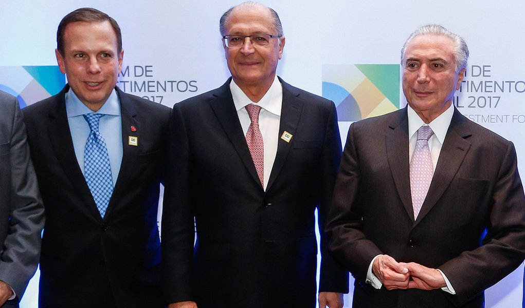temer doria alckmin (Foto: Chico Macena) temer doria alckmin
