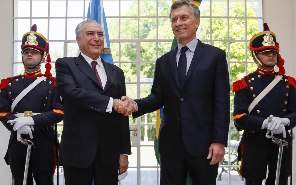 Presidente Michel Temer durante encontro com Presidente da República Argentina, Mauricio Macri (Olivos - Argentina 03/10/2016) (Foto: Mauro Lopes) www.brasil247.com - Presidente Michel Temer durante encontro com Presidente da República Argentina, Mauricio Macri (Olivos - Argentina 03/10/2016)