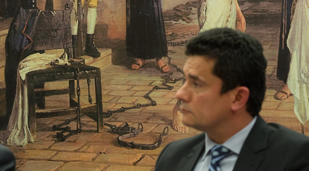 Juiz Sergio Moro durante depoimento na comissão de reforma do Código de Processo Penal (Foto: Alex Solnik) Juiz Sergio Moro durante depoimento na comissão de reforma do Código de Processo Penal