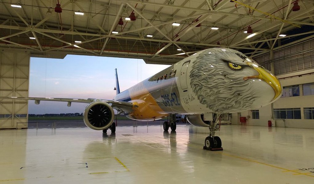 Embraer (Foto: Aquiles Lins) Embraer
