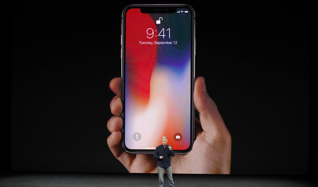Lançamento do iPhone X durante evento em Cupertino, Estados Unidos 12/09/2017 REUTERS/Stephen Lam (Foto: Aquiles Lins) Lançamento do iPhone X durante evento em Cupertino, Estados Unidos 12/09/2017 REUTERS/Stephen Lam