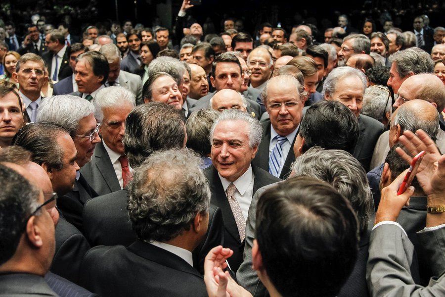 Brasília - DF, 31/08/2016. Michel Temer durante posse como Presidente da República no Senado Federal. Foto: Beto Barata/PR (Foto: Charles Nisz) Brasília - DF, 31/08/2016. Michel Temer durante posse como Presidente da República no Senado Federal. Foto: Beto Barata/PR