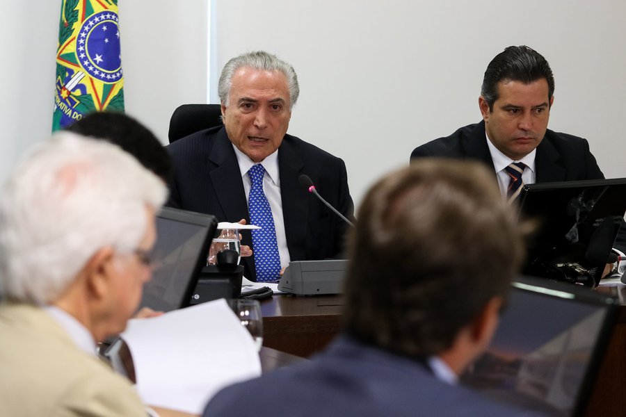 (Brasília - DF, 11/01/2017) Reunião com o Núcleo de Infraestrutura. Foto: Alan Santos/PR (Foto: Voney Malta) (Brasília - DF, 11/01/2017) Reunião com o Núcleo de Infraestrutura. Foto: Alan Santos/PR