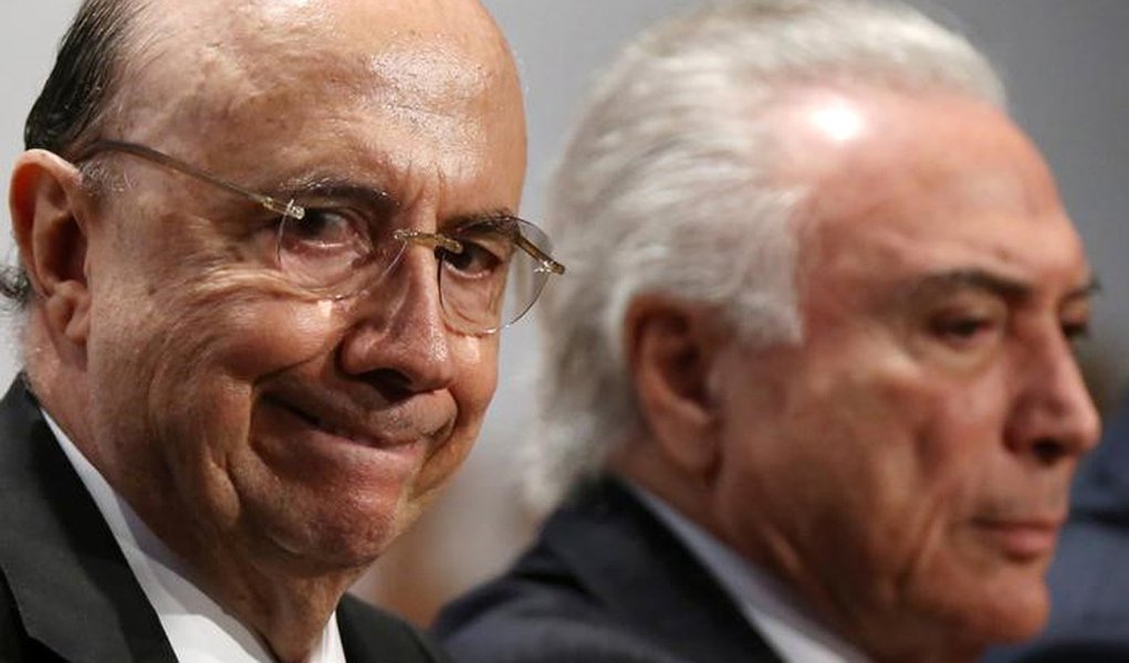 O ministro da Fazenda do Brasil, Henrique Meirelles (à esquerda) ao lado do presidente Michel Temer durante evento em Brasília 11/07/2017 REUTERS/Adriano Machado (Foto: Tarso Genro) O ministro da Fazenda do Brasil, Henrique Meirelles (à esquerda) ao lado do presidente Michel Temer durante evento em Brasília 11/07/2017 REUTERS/Adriano Machado