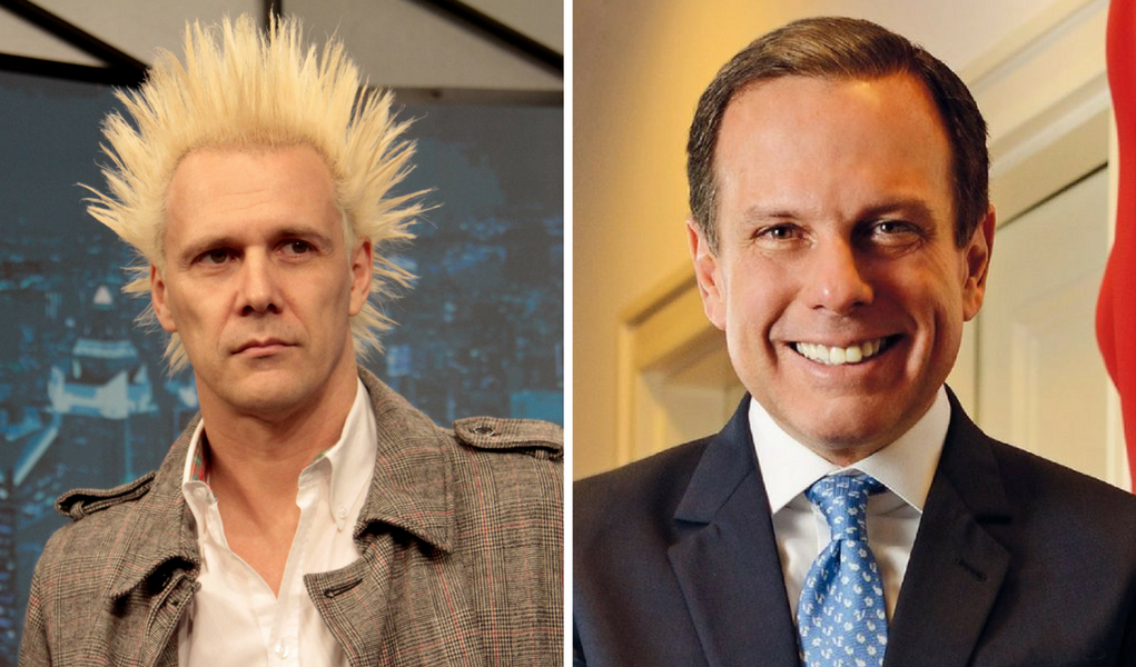 Supla e João Doria (Foto: Giuliana Miranda) Supla e João Doria