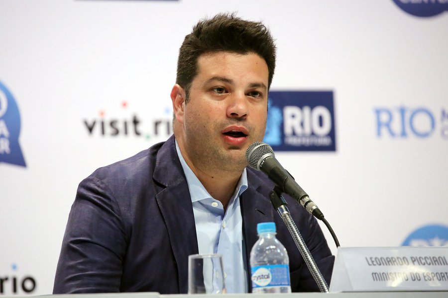 18/09/16 - Ministro do Esporte, Leonardo Picciani, concedeu entrevista coletiva onde fez balanço dos Jogos Paralímpicos Rio 2016. Fotos: Francisco Medeiros/ME. (Foto: Giuliana Miranda) 18/09/16 - Ministro do Esporte, Leonardo Picciani, concedeu entrevista coletiva onde fez balanço dos Jogos Paralímpicos Rio 2016. Fotos: Francisco Medeiros/ME.