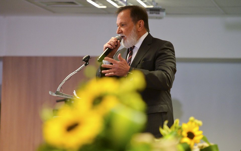Bras�lia - O vice-presidente de Agroneg�cios do banco, Osmar Fernandes Dias, durante o lan�amento do plano safra 2016/2017 (Jos� Cruz/Ag�ncia Brasil) (Foto: Leonardo Lucena) Bras�lia - O vice-presidente de Agroneg�cios do banco, Osmar Fernandes Dias, durante o lan�amento do plano safra 2016/2017 (Jos� Cruz/Ag�ncia Brasil)