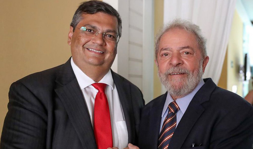 Flávio Dino e Lula (Foto: Ricardo Fonseca) Flávio Dino e Lula