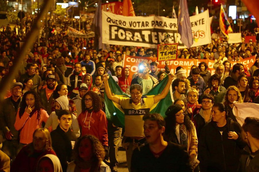 Fora Temer (Foto: Marcio Pochmann) Fora Temer