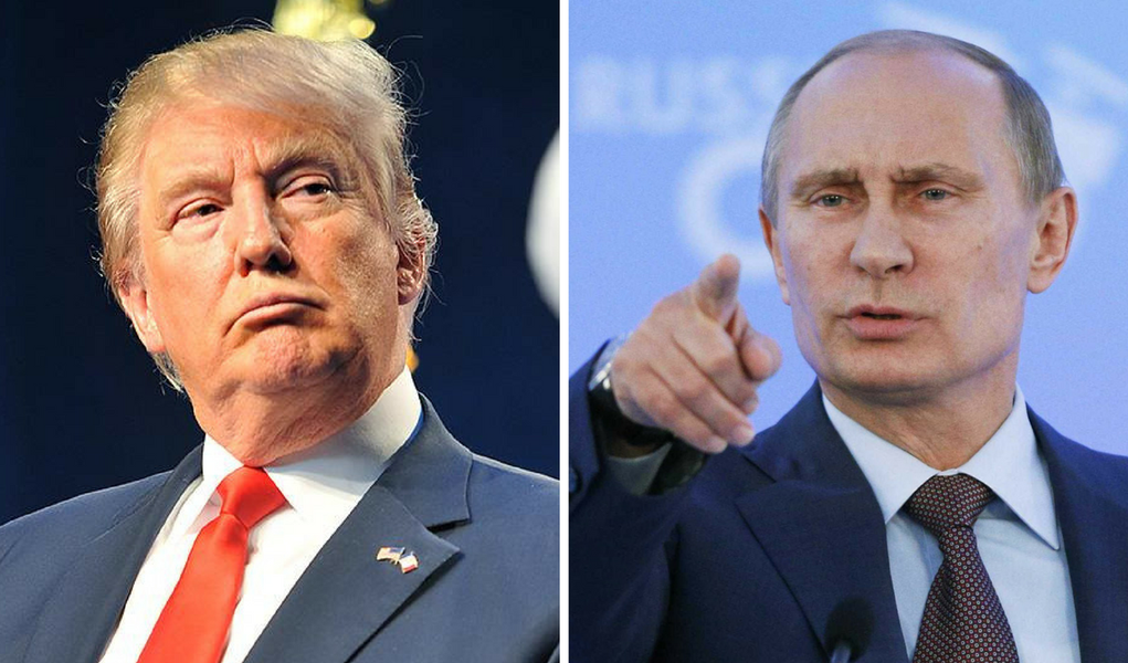 Trump vs Putin (Foto: Paulo Emílio) Trump vs Putin