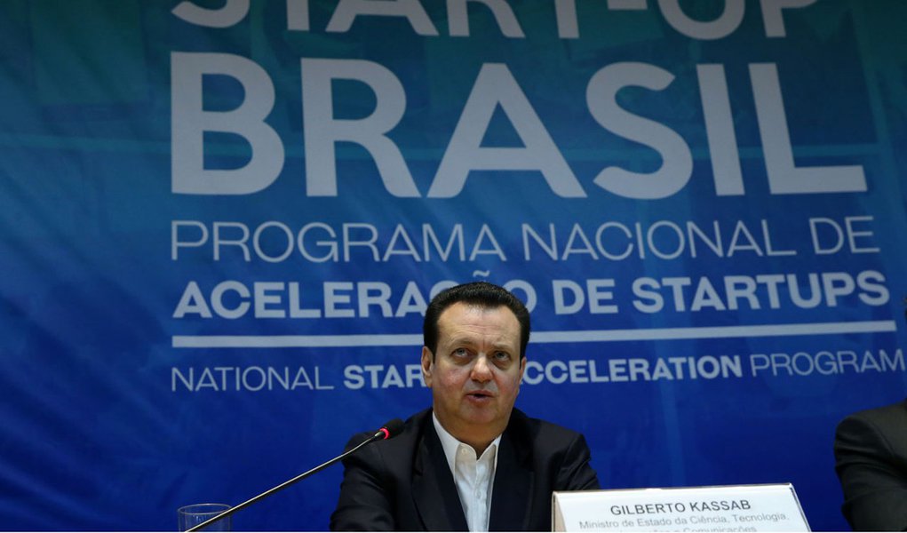 10/07/2017 -Brasília - O ministro da Ciência e Tecnologia, Gilberto Kassab participa do lançamento da nova etapa do programa Start-Up BR. Foto Antonio Cruz/Agência Brasil) (Foto: Charles Nisz) 10/07/2017 -Brasília - O ministro da Ciência e Tecnologia, Gilberto Kassab participa do lançamento da nova etapa do programa Start-Up BR. Foto Antonio Cruz/Agência Brasil)