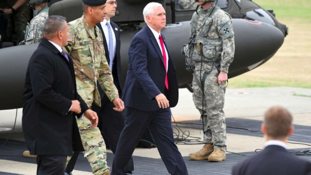Vice-presidente dos EUA, Mike Pence (Foto: Leonardo Attuch) Vice-presidente dos EUA, Mike Pence