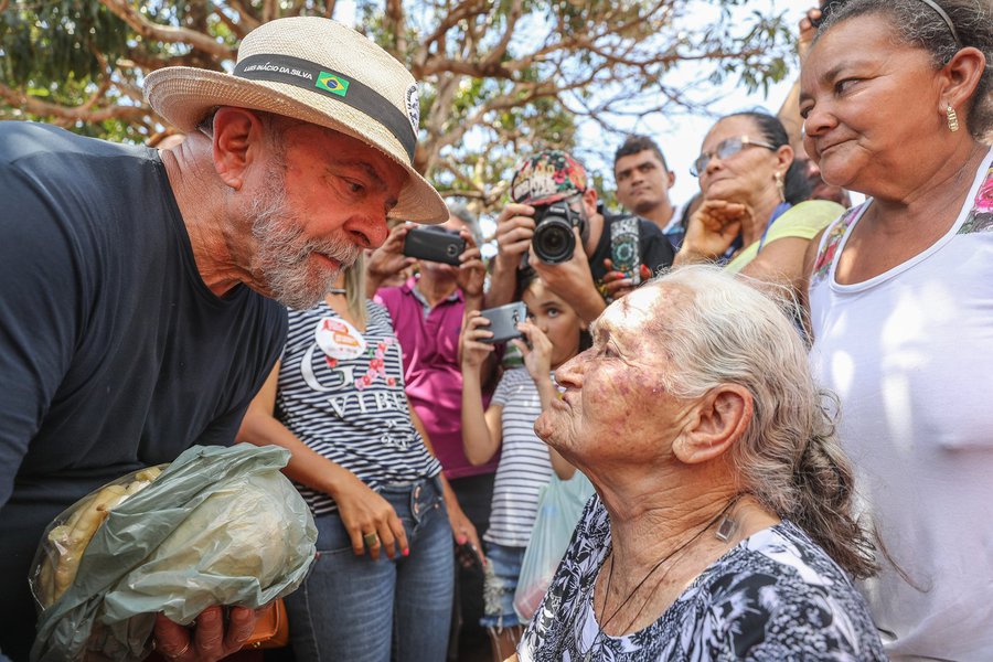 27/10/2017- Lula visita a cidade de Rubelita (Foto: Urariano Mota) 27/10/2017- Lula visita a cidade de Rubelita