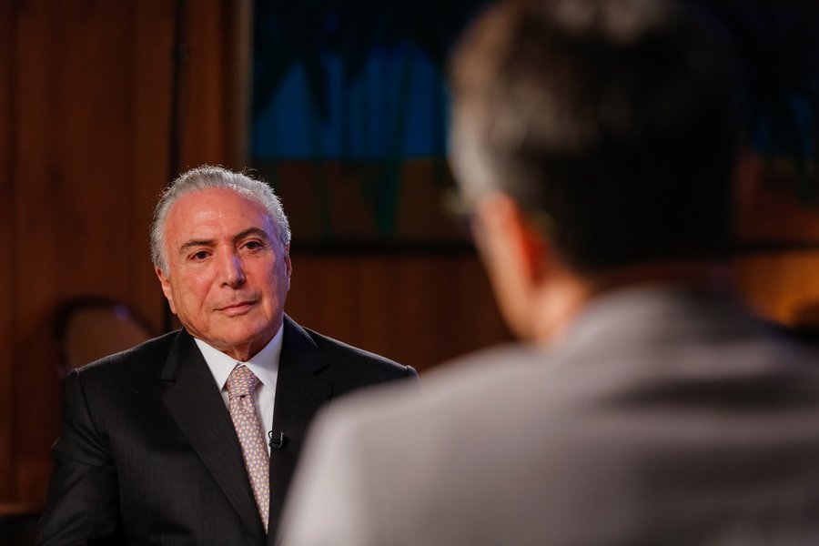 (Brasília - DF, 22/04/2017) Entrevista à Televisión Española (TVE) Foto: Marcos Corrêa/PR (Foto: Gisele Federicce) (Brasília - DF, 22/04/2017) Entrevista à Televisión Española (TVE) Foto: Marcos Corrêa/PR