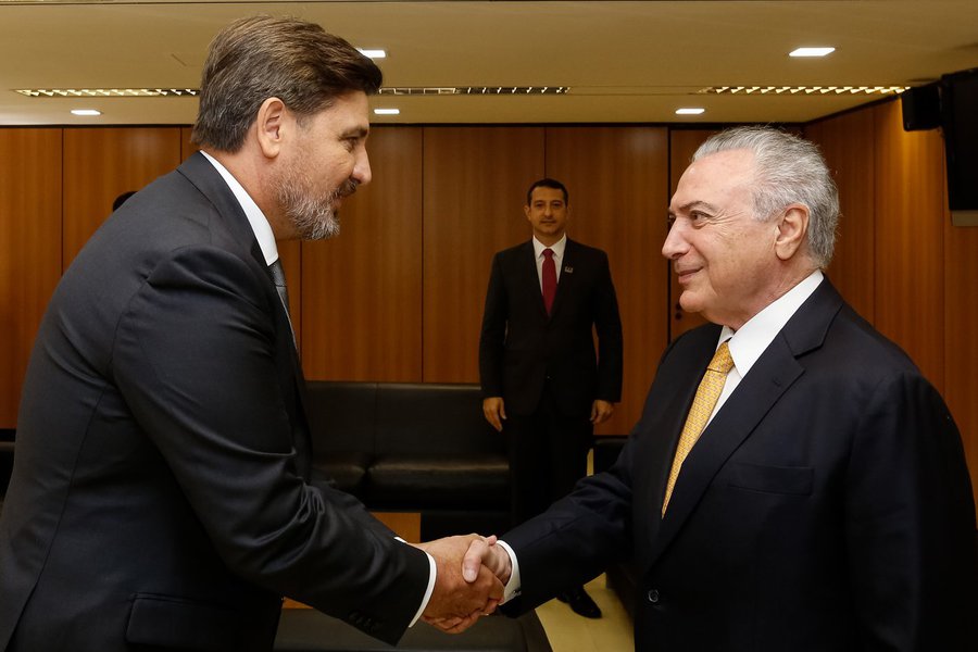 20/11/2017- Brasília - DF, Brasil- Solenidade de Transmissão do Cargo de Diretor-Geral da Polícia Federal ao Delegado Fernando Queiroz Segovia Oliveira. Foto: Marcos Corrêa/PR (Foto: Gisele Federicce) 20/11/2017- Brasília - DF, Brasil- Solenidade de Transmissão do Cargo de Diretor-Geral da Polícia Federal ao Delegado Fernando Queiroz Segovia Oliveira. Foto: Marcos Corrêa/PR