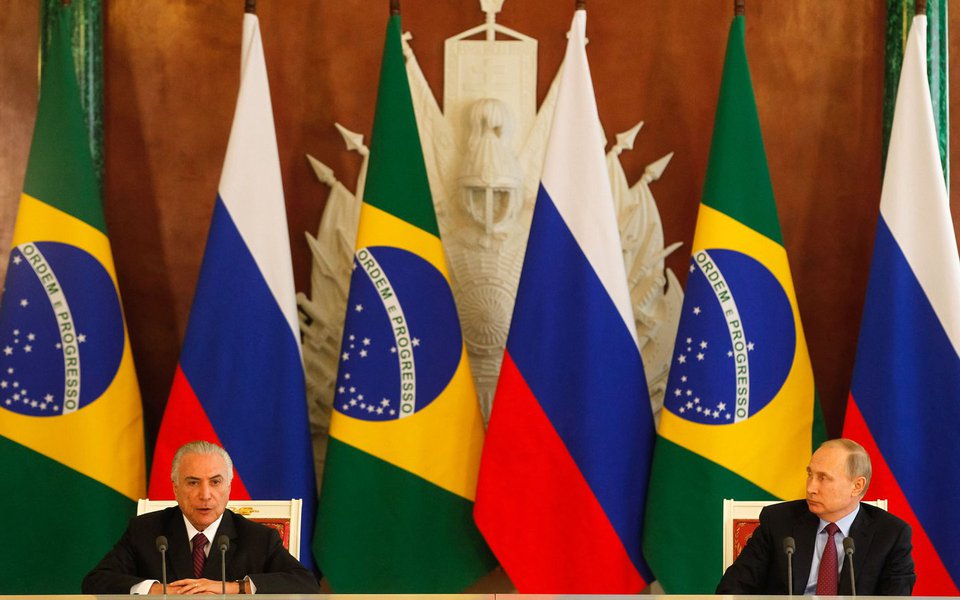 21/06/2017- Moscou- Rússia- Encontro com o senhor Vladimir Putin Presidente da Federação da Rússia. Assinatura de Atos e Declaração à Imprensa. Foto: Beto Barata/PR (Foto: Gisele Federicce) 21/06/2017- Moscou- Rússia- Encontro com o senhor Vladimir Putin Presidente da Federação da Rússia. Assinatura de Atos e Declaração à Imprensa. Foto: Beto Barata/PR