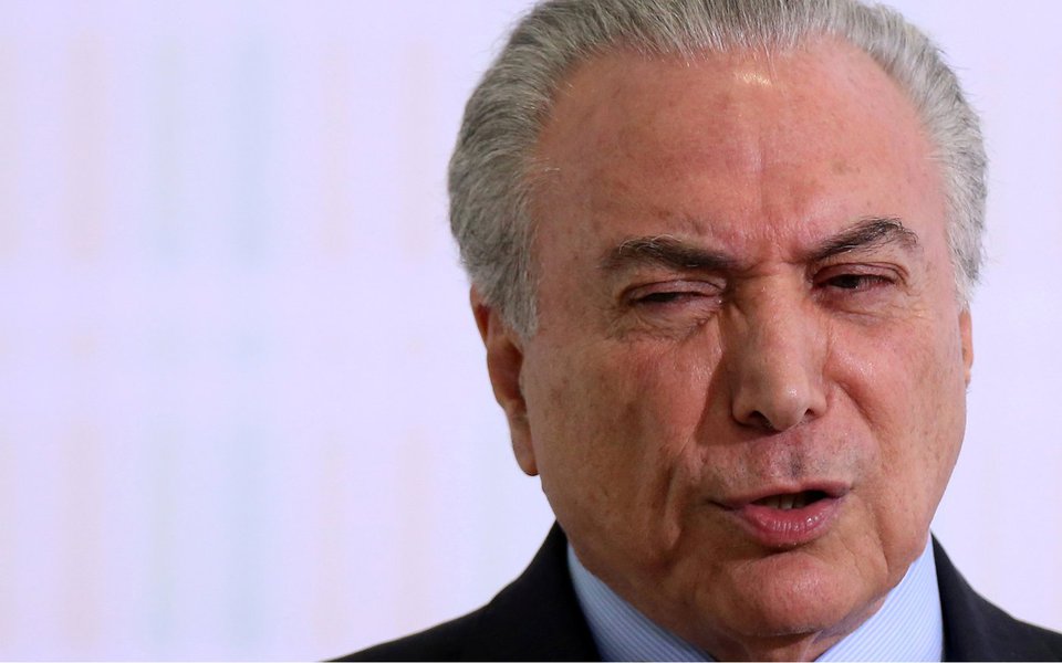 Presidente Michel Temer 28/08/2017 REUTERS/Adriano Machado (Foto: Leopoldo Vieira) Presidente Michel Temer 28/08/2017 REUTERS/Adriano Machado