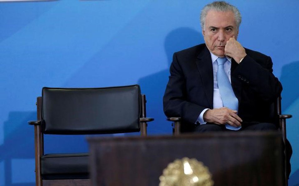 Presidente Michel Temer 29/03/2017 REUTERS/Ueslei Marcelino (Foto: Giuliana Miranda) Presidente Michel Temer 29/03/2017 REUTERS/Ueslei Marcelino