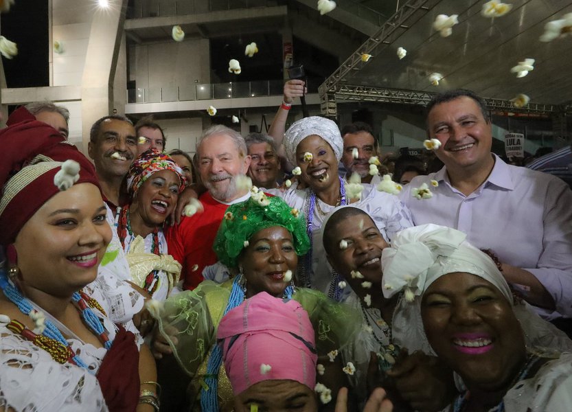 Lula participa do lançamento da terceira fase do Memorial da Democracia, em Salvador. Foto Ricardo Stuckert (Foto: Alex Solnik) Lula participa do lançamento da terceira fase do Memorial da Democracia, em Salvador. Foto Ricardo Stuckert