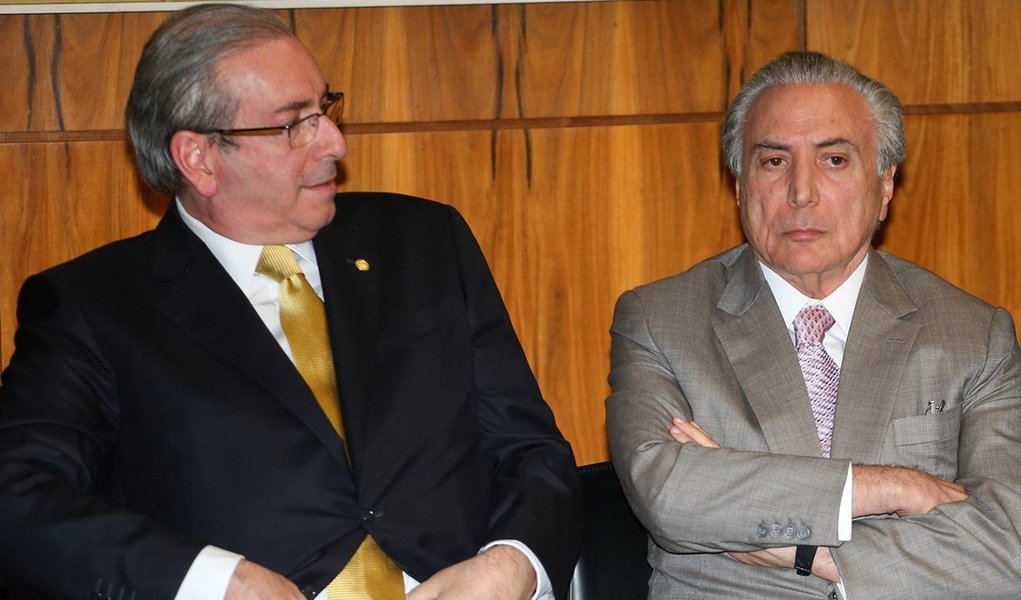Brasília- DF 01-07-2015- Vice-Presidente Michel Temer, Eduarado Cunha, Renan Calheiros, Presidente do PT, Rui Falcão durante posse da presidente do PCdoB, Luciana Santos. Foto: Lula Marques/ Agência PT (Foto: Leonardo Attuch) Brasília- DF 01-07-2015- Vice-Presidente Michel Temer, Eduarado Cunha, Renan Calheiros, Presidente do PT, Rui Falcão durante posse da presidente do PCdoB, Luciana Santos. Foto: Lula Marques/ Agência PT