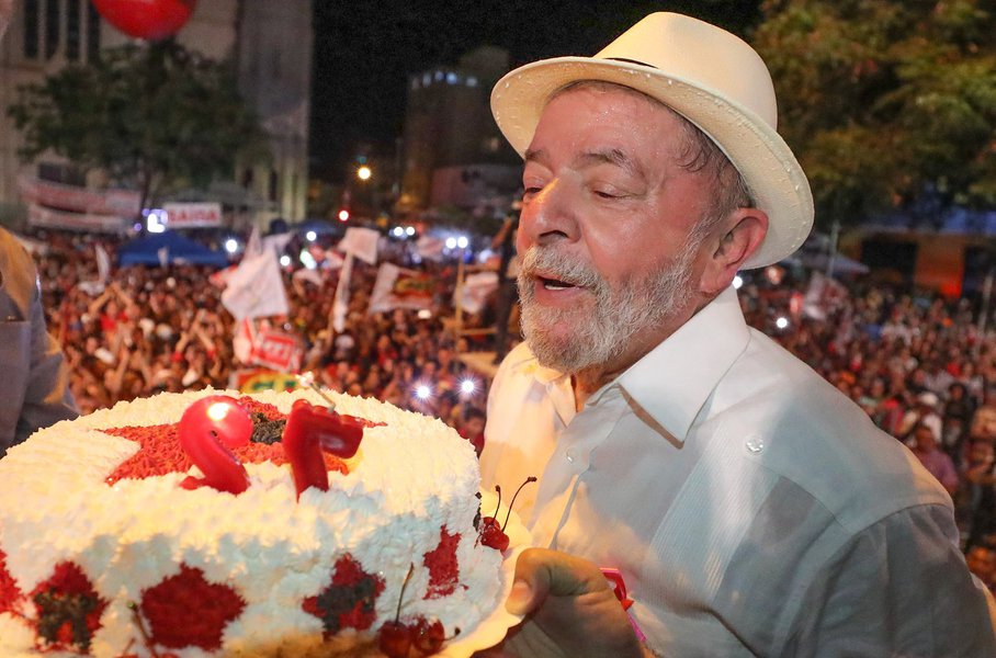 Lula aniversário (Foto: Leonardo Attuch) Lula aniversário