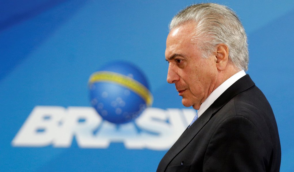 Presidente Michel Temer durante cerimônia no Palácio do Planalto em Brasília 21/12/2017 REUTERS/Adriano Machado (Foto: Aquiles Lins) Presidente Michel Temer durante cerimônia no Palácio do Planalto em Brasília 21/12/2017 REUTERS/Adriano Machado