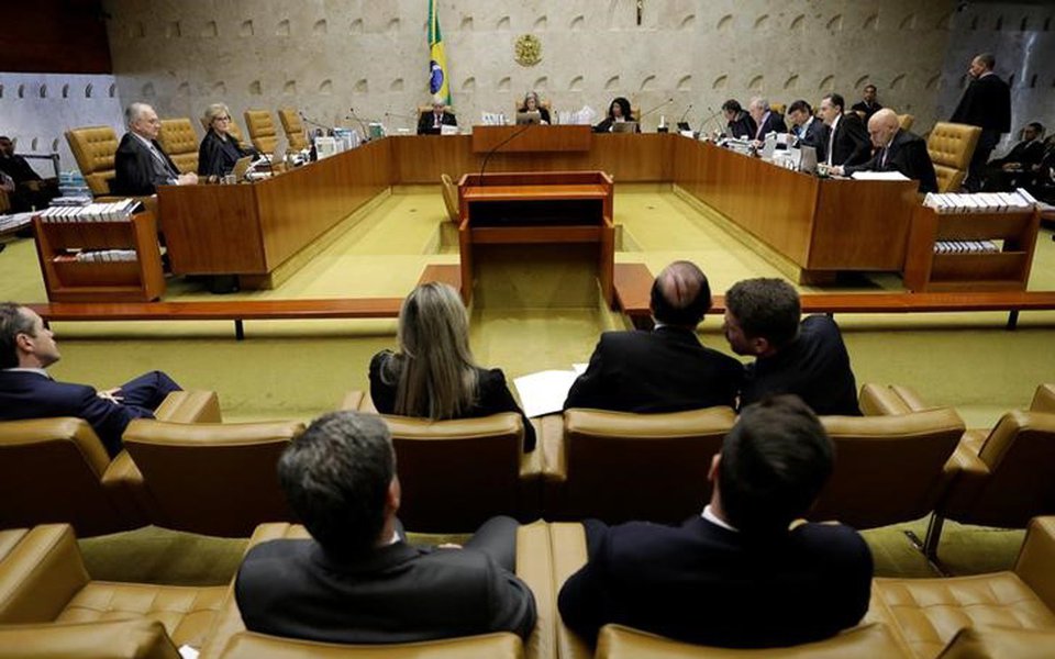 Plenário do Supremo Tribunal Federal em Brasília 22/06/2017 REUTERS/Ueslei Marcelino (Foto: Paulo Emílio) Plenário do Supremo Tribunal Federal em Brasília 22/06/2017 REUTERS/Ueslei Marcelino